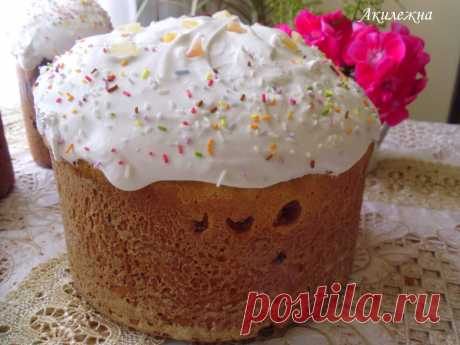 Кулинарные рецепты от Лики: Паска-кулич.