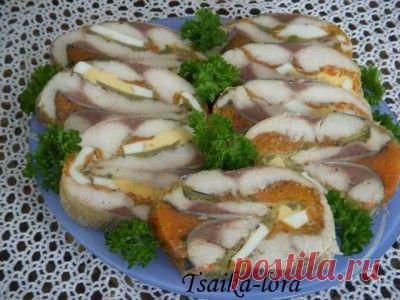 Рулет из скумбрии «Феерический» : Рыбные блюда