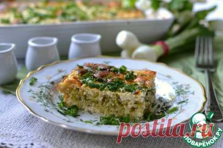 Творожная запеканка с молодой капустой - кулинарный рецепт