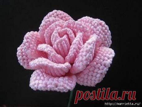 Китайское макраме. Очень красивые цветы