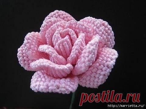 Китайское макраме. Очень красивые цветы