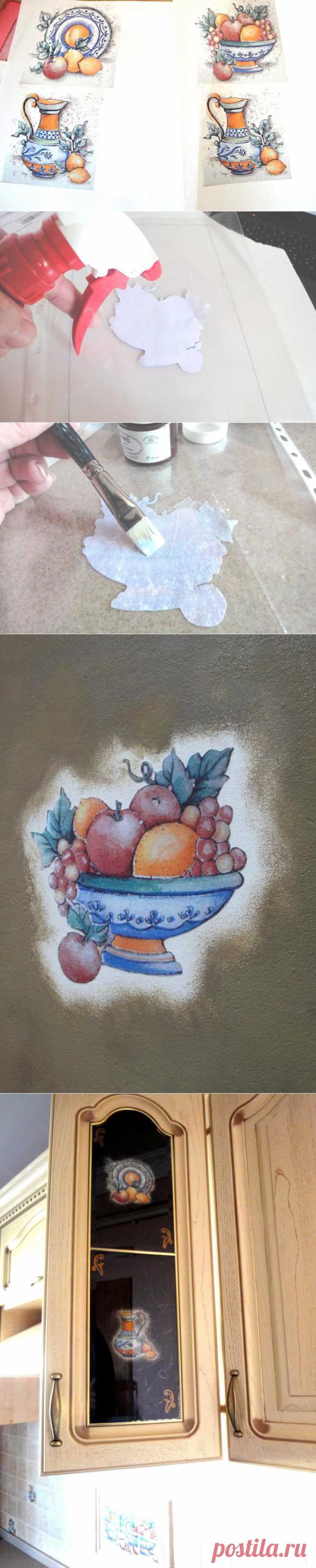 Декорируем кухонные шкафчики - Ярмарка Мастеров - ручная работа, handmade