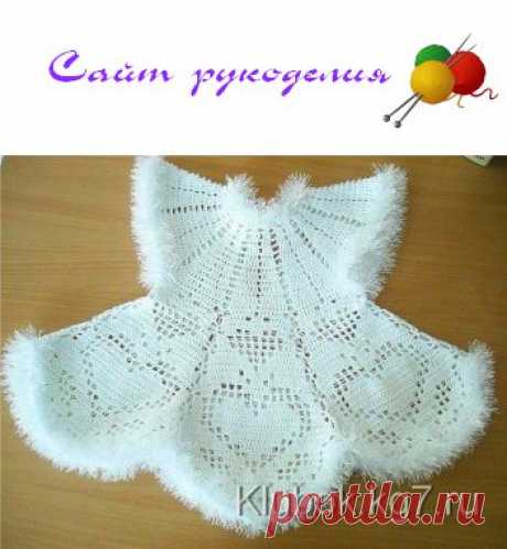 Платье для девочки&quot;снежинка&quot;