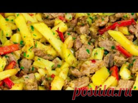 Если в доме есть мужчина! Соте с мясом и овощами спасет в любой ситуации! | Appetitno.TV - Кулинарные рецепты