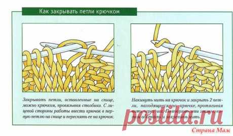 Штрихи-подсказки для чистого вязания спицами. - Клуб рукоделия - Страна Мам