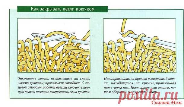 Штрихи-подсказки для чистого вязания спицами. - Клуб рукоделия - Страна Мам