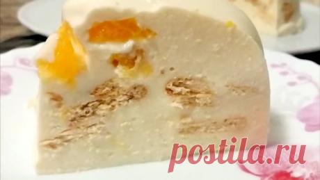 Торт без выпечки «Снежок» — вкусный десерт за пару минут
