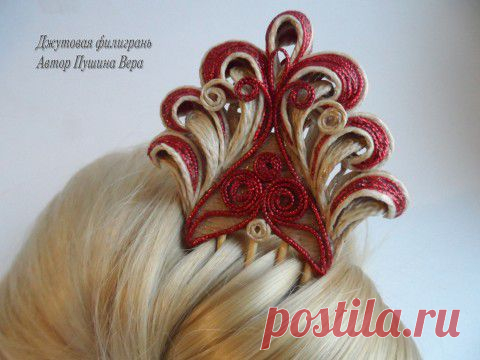 (+1) тема - Джутовые ажурные идеи. | РУКОДЕЛИЕ