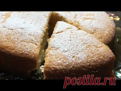Вкусный и простой молочный пирог | Пирог с хрустящей корочкой - YouTube