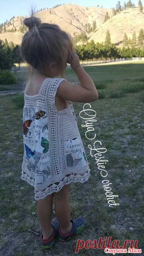 платье Бабочки. бохо - Вязание - Страна Мам
