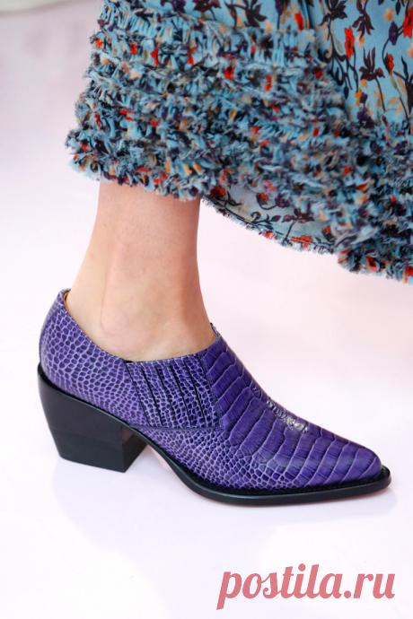Модная обувь весной 2018: главные тренды, модели и цвета | Glamour.ru