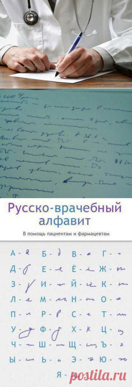 Почему почерк врача такой непонятный? — Интересные факты