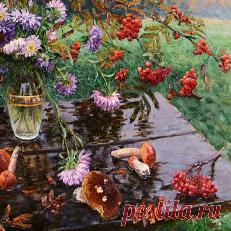Светлеет грусть, когда цветут цветы...