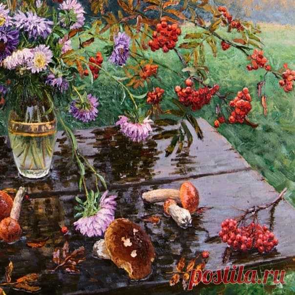 Светлеет грусть, когда цветут цветы...