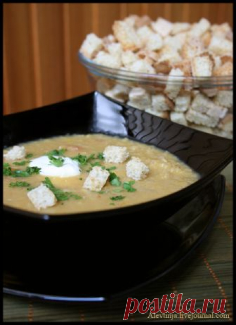 Чечевичный суп с карри / Curried red lentil soup