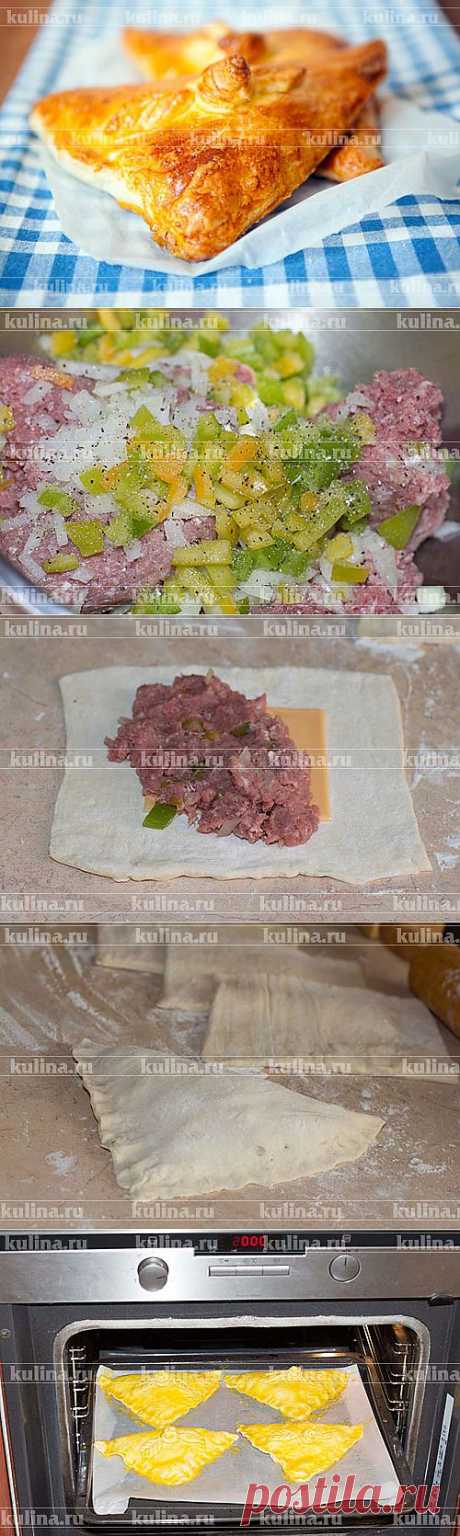 Пирожки с мясом и сыром – рецепт приготовления с фото от Kulina.Ru