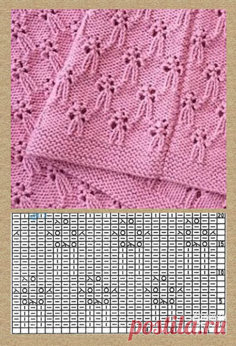 Подборка интересных узоров спицами — Сделай сам, идеи для творчества - DIY Ideas