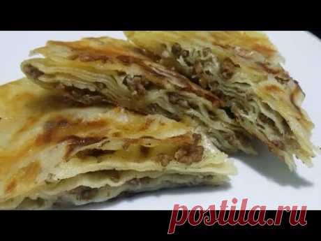Ну какая вкуснятина из доступных продуктов ! Катлама с мясом