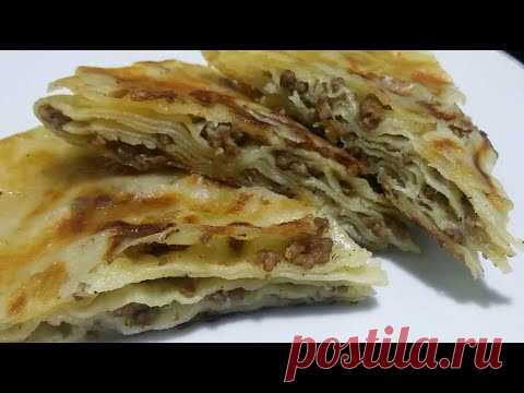 Ну какая вкуснятина из доступных продуктов ! Катлама с мясом