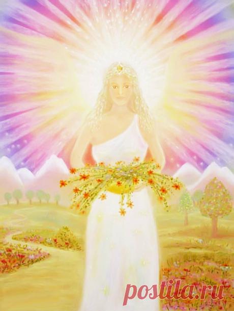 ♡ Исцеляющие рисунки Света от Brigitte Jost ♡