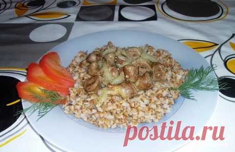 Тушеные куриные сердечки в мультиварке - пошаговый кулинарный рецепт с фото на Повар.ру