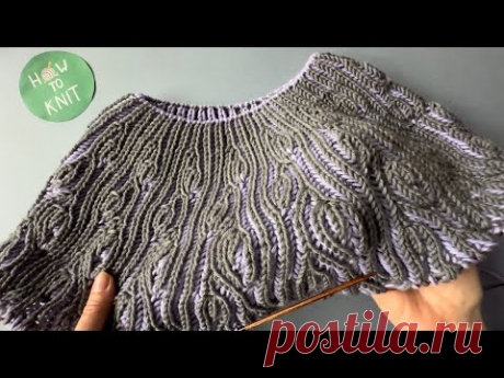 🧶✨ Секреты Бриошь: Как Сделать Убавки и Прибавки в Кокетке