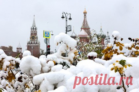 Москвичам назвали срок таяния снега