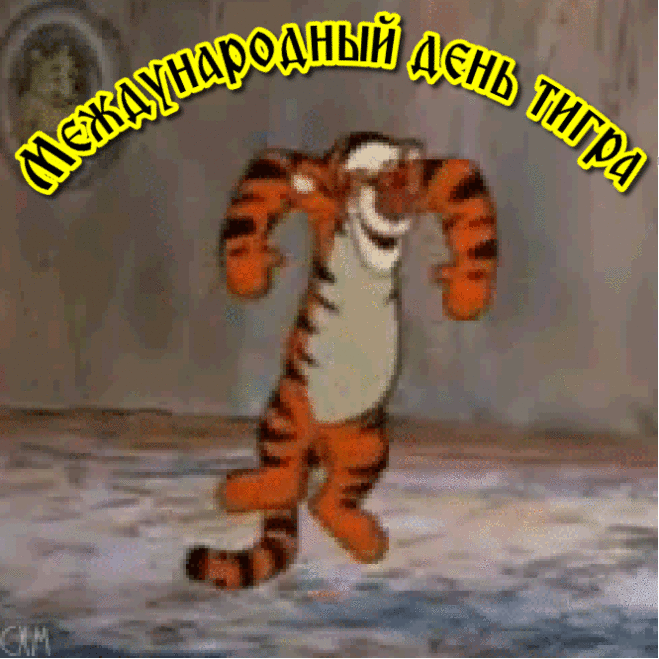 Гифки с международным днём тигра скачать бесплатно