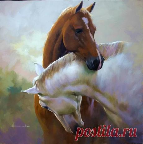 Итальянский художник Spartaco Lombardo