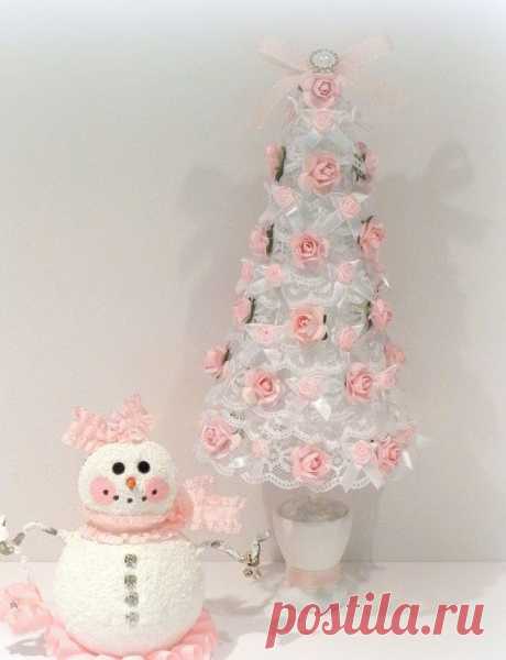 Shabby Chic Christmas Christmas Decoration от uniqueboxboutique