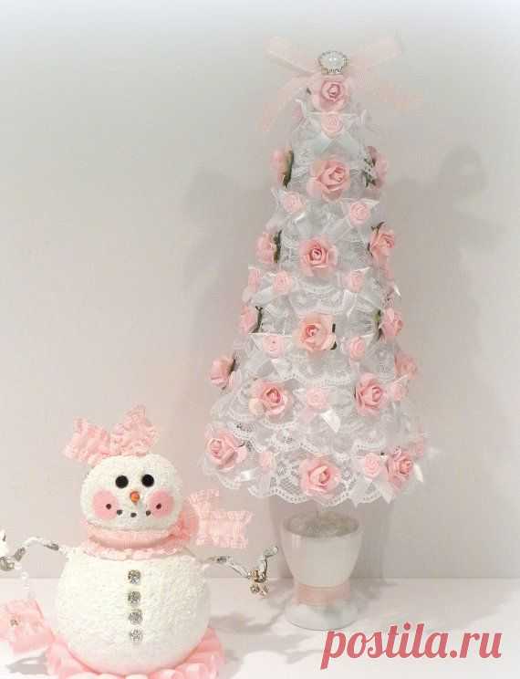 Shabby Chic Christmas Christmas Decoration от uniqueboxboutique