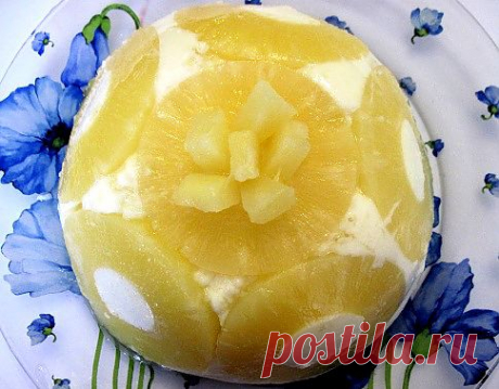 Быстрый и нежный торт без муки и выпечки «Ананас» — волшебный вкус по простому рецепту