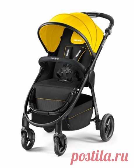 ПРОГУЛОЧНАЯ КОЛЯСКА CITYLIFE ЖЕЛТАЯ RECARO (РЕКАРО)