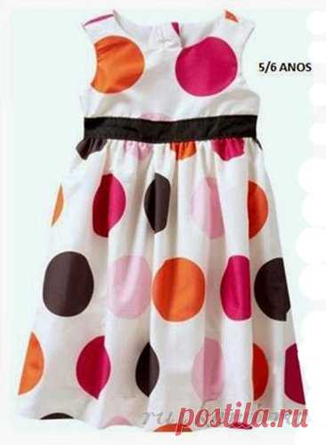 Летние платья для девочек