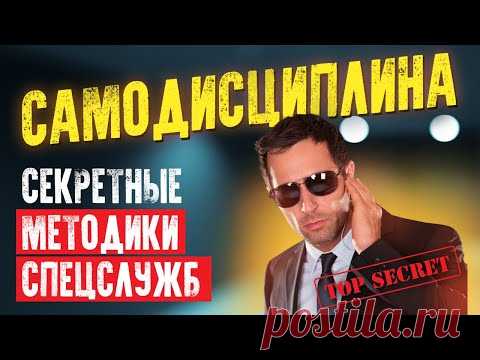 Самодисциплина - как ее развить и укрепить. Секретные методики спецслужб. Аудиокнига целиком