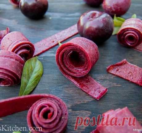 Фруктово - ягодная пастила: вкусная, полезная, красивая