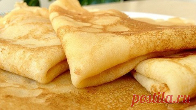 Обалденные Домашние Блины (Блинчики) - Вкусно и Быстро | Tasty Crepes Recip