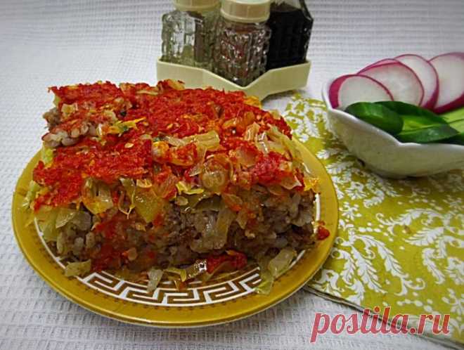 Ленивые голубцы с болгарским перцем рецепт с фото пошагово - 1000.menu