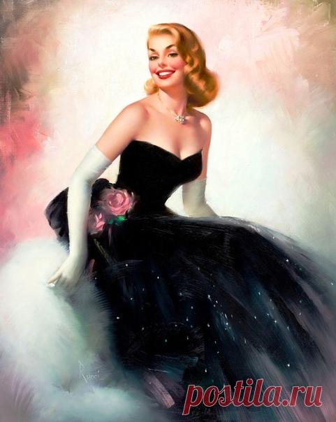 Картинки для творчества. Pin-up.