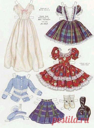 (219) Mary Hoyer | paper dolls