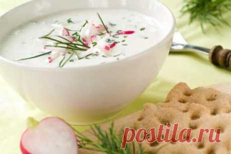 Холодный кефирный суп с овощами рецепт - суп из кефира рецепт :: Еда из холодильника :: JV.RU