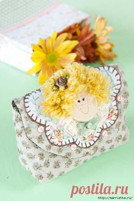 Забавная сумочка для девочки. Мастер-класс