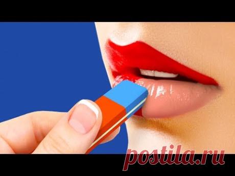 28 WEIRD MAKEUP HACKS THAT ARE TRUE LIFESAVERS