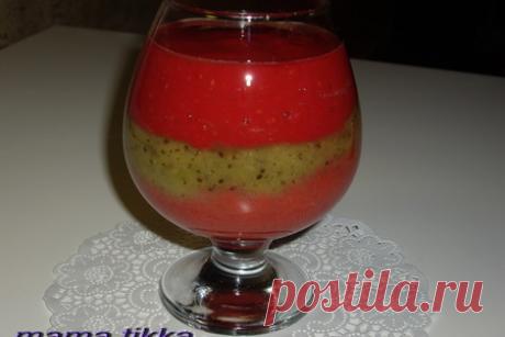 Ягодно-фруктовый смузи вырви глаз! – рецепт с фото