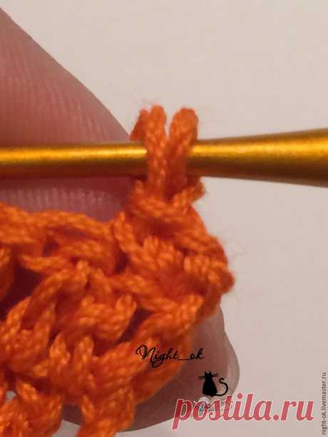обвязка края вязаного изделия крючком - Самое интересное в блогах