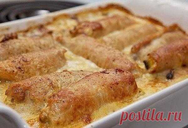 Свиные рулеты с грибами | Готовим мясо Быстро! | Яндекс Дзен