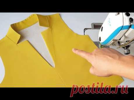 neck design for kurti cutting and stitching
