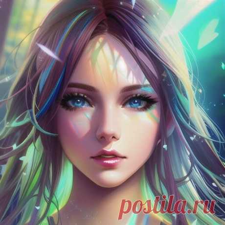 Аниме арт портреты | AIartzari | Дзен