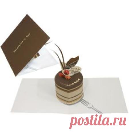 Pop-up Card (Chocolate-cake) - Valentine's Day - Craft Cards - Gift &amp; Card - Canon CREATIVE PARK
