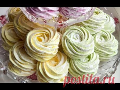 🍏 ЗЕФИР В ДОМАШНИХ УСЛОВИЯХ 🍏 Нежнейший, тает во рту. ТОЧНЫЙ РЕЦЕПТ 🍏 Рецепты Анны